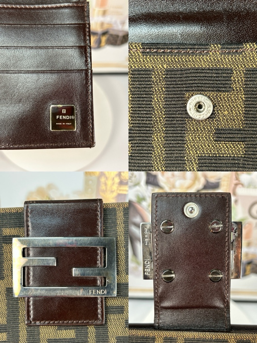 FENDI Zuchino Signature Flap Long Wallet ๐โค๏ธ - Picture 10 of 16